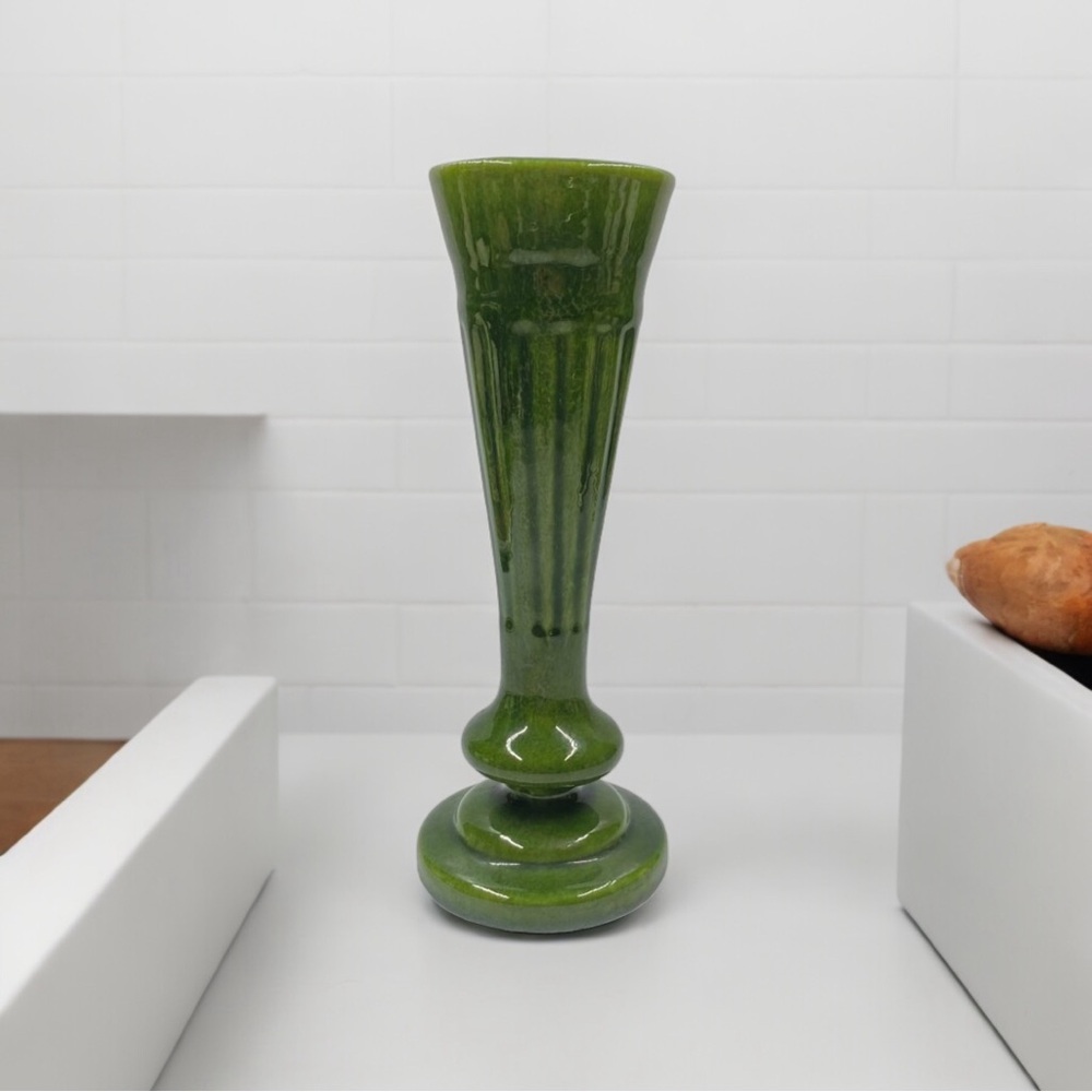 Vintage Royal Haeger Pottery Green Vase